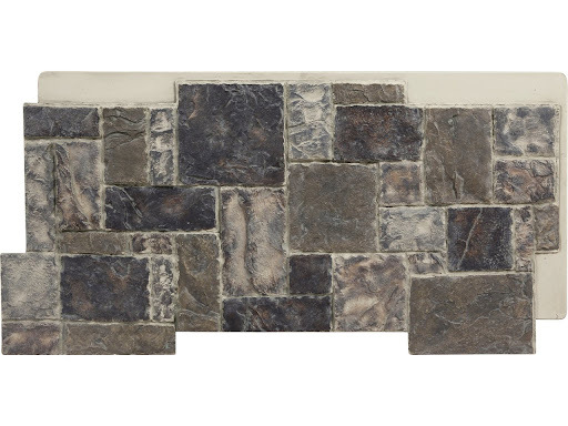 Asheville Block Faux Stone Wall Panel