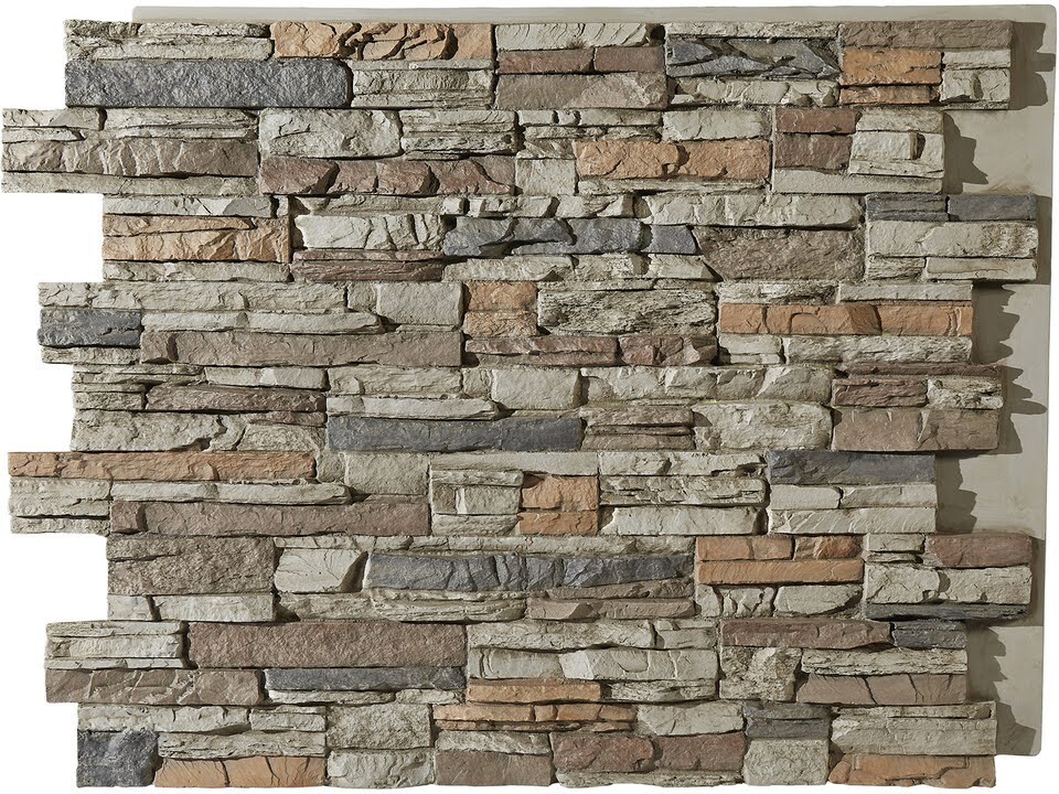 Denver Dry Stack Faux Stone Wall Panel